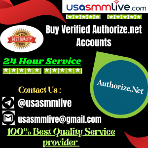 Buy Verified Authorize.net Accounts