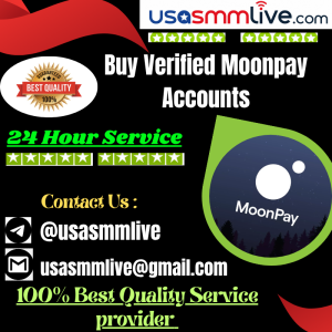 Buy Verified Moonpay Accounts