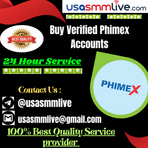 Buy Verified Phimex Accounts
