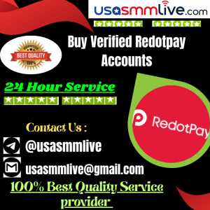 Buy Verified Redotpay Accounts