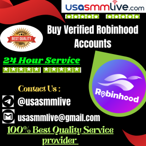 Buy Verified Robinhood Accounts