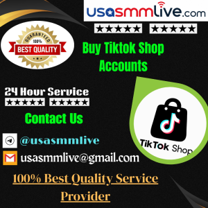 Buy Tiktok Shop Accounts