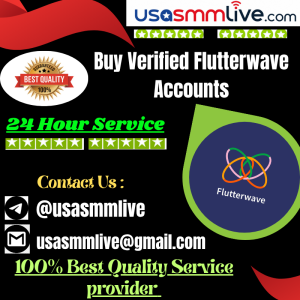 Buy Verified Flutterwave Accounts