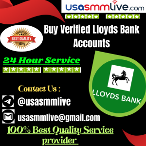 Buy Verified Lloyds Bank Accounts