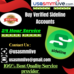 Buy Verified Sideline Accounts