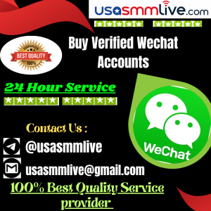 Buy Verified Wechat Accounts