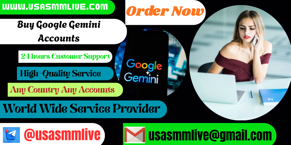 Buy Google Gemini Accounts