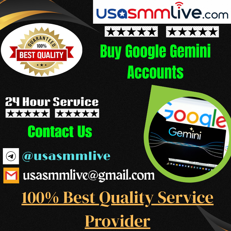 Buy Google Gemini Accounts