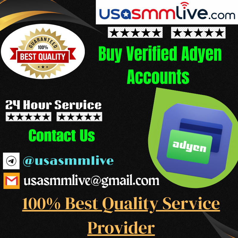 Buy Verified Adyen Accounts