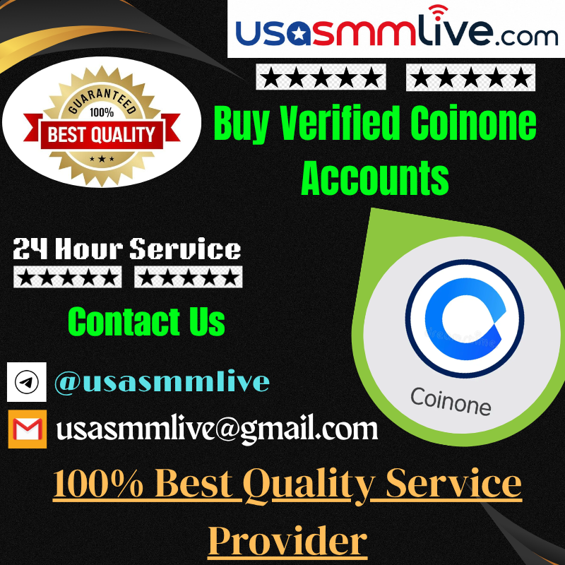 Buy Verified Coinone Accounts