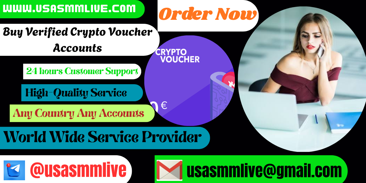 Buy Verified Crypto Voucher Accounts