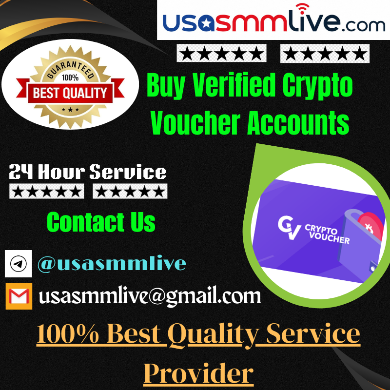 Buy Verified Crypto Voucher Accounts