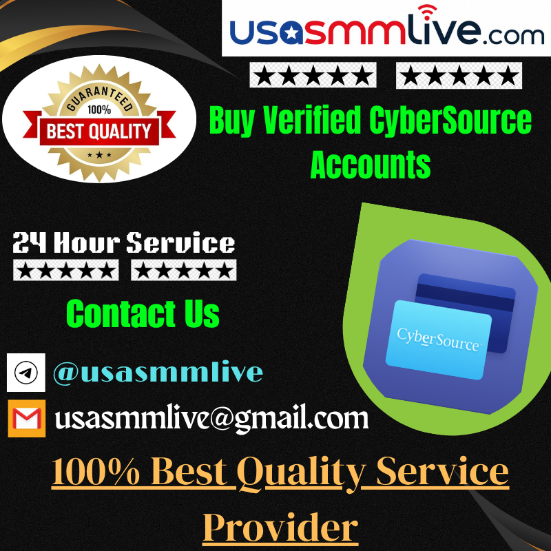 Buy Verified CyberSource Accounts