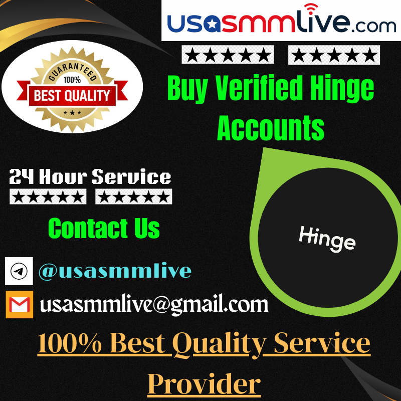 Buy Verified Hinge Accounts