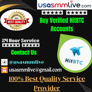 Buy Verified HitBTC Accounts