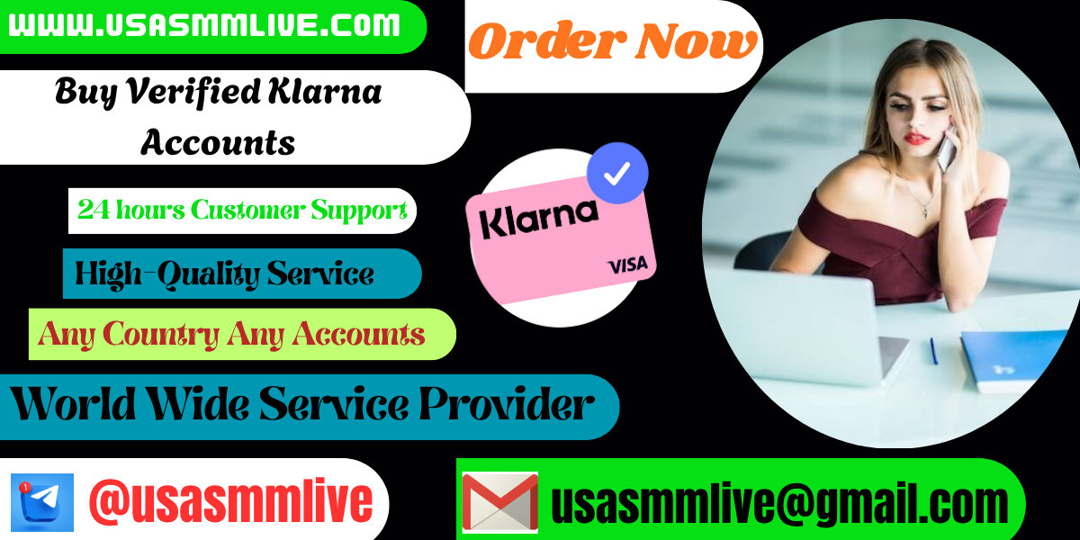 Buy Verified Klarna Accounts