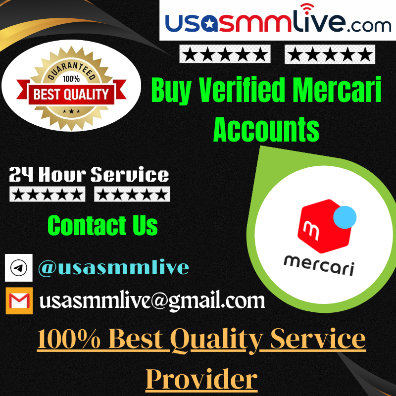 Buy Verified Mercari Accounts