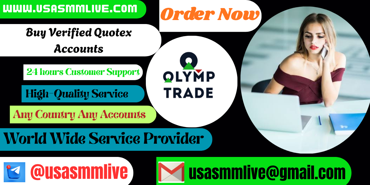 Buy Verified Olymptrade Accounts