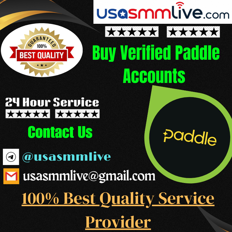Buy Verified Paddle Accounts