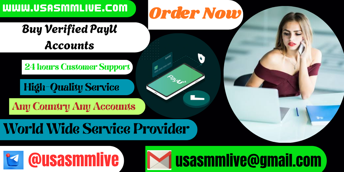 Buy Verified PayU Accounts