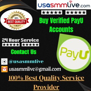 Buy Verified PayU Accounts
