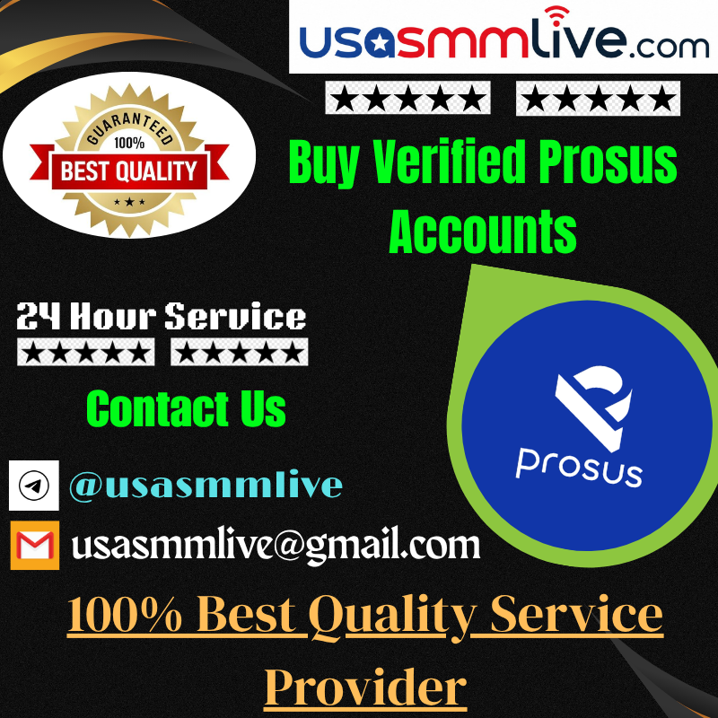 Buy Verified Prosus Accounts