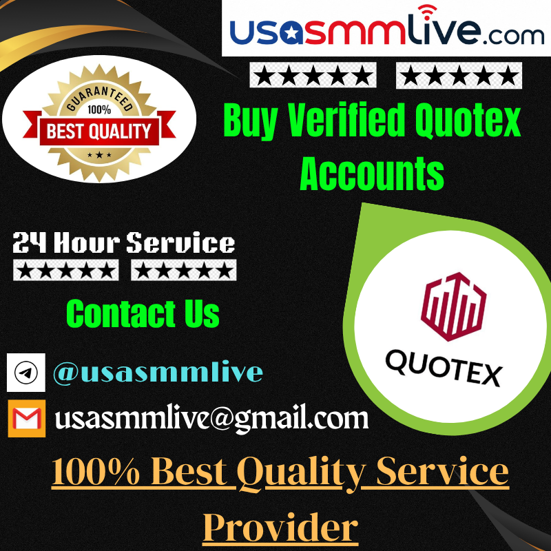 Buy Verified Quotex Accounts