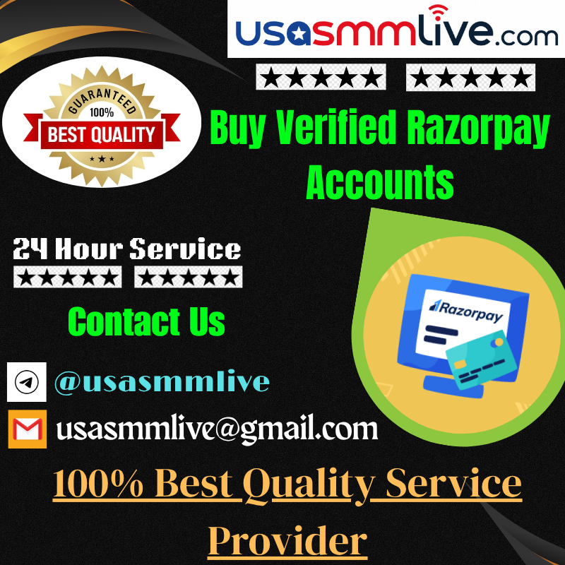 Buy Verified Razorpay Accounts