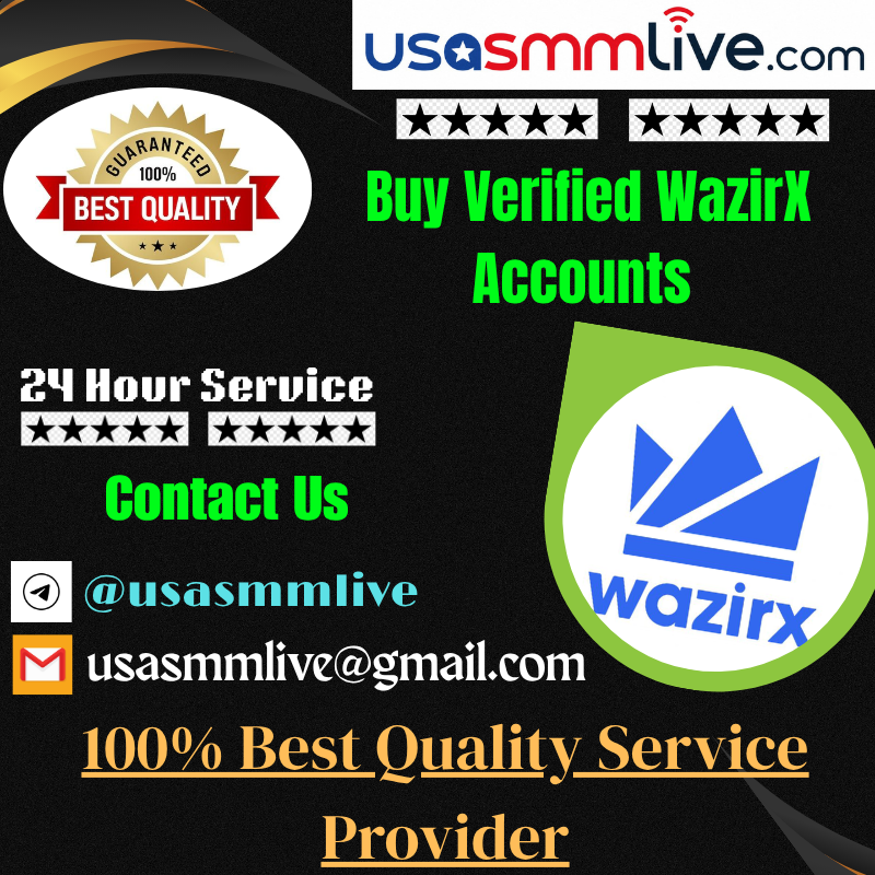 Buy Verified WazirX Accounts